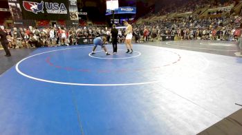 220 lbs Rnd Of 64 - Benjamin Young, Nevada vs Brandon Johnson, Indiana