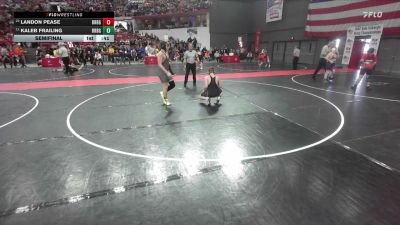 70 lbs Semifinal - Kaleb Frailing, Winneconne Youth Wrestling vs Landon Pease, Team Nazar Training Center