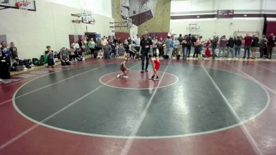 47 lbs Champ. Round 2 - Bradley Becker, Rum River Wrestling vs Everette Rubinchik, Anoka Youth Wrestling