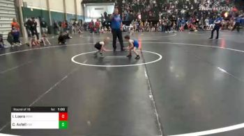46 lbs Prelims - Isaac Loera, Perkins County Youth Wrestling vs Cole Axtell, Fox Fit
