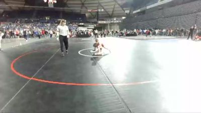 77 lbs Champ. Round 1 - Cole Widle, Askeo International Mat Club vs Ludo Hammond, Auburn A-Team