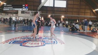 135 kg Rr Rnd 2 - Eva Garcia, Surfside RTC vs Ella Hughes, Treehouse Wrestling Academy