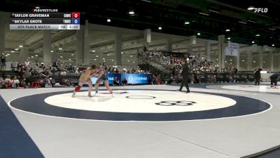 72 kg 5th Place Match - Taylor Graveman, Cardinal WC vs Skylar Grote, Titan Mercury Wrestling Club (TMWC)