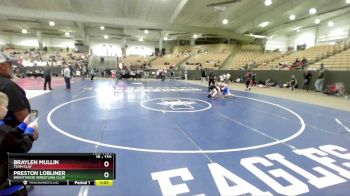 130 lbs Semifinal - Preston Lobliner, Brentwood Wrestling Club vs Braylen Mullin, Team Clay