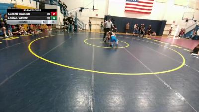 110 lbs Cons. Semi - Rylan Malkovich, Worland Middle School vs Landon Asay, Lovell Middle School