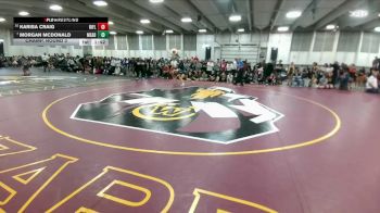 110 lbs Champ. Round 3 - Morgan McDonald, Mead vs Karisa Craig, Rifle