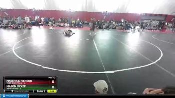 120 lbs Placement Matches (8 Team) - Maverick Iverson, Thief River Falls vs Mason McKee, Waukon/MFL