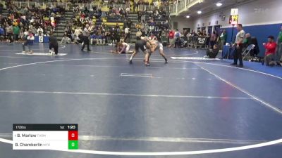 172 lbs R-16 - Bode Marlow, Thomas Jefferson vs Brian Chamberlin, Wyoming Seminary