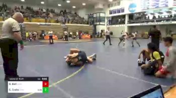 174 lbs Consi Of 16 #1 - Gaven Bell, Maryland-Unattached vs Cael Crebs, Navy
