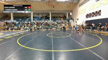 150 lbs Cons. Semi - Tanner Hansen, Lyman vs Jayce Lejeune, Powell