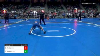 82 lbs Consolation - Dru Ayala, Sebolt Wrestling Academy vs Treshaun Tecson, Team Tulsa WC