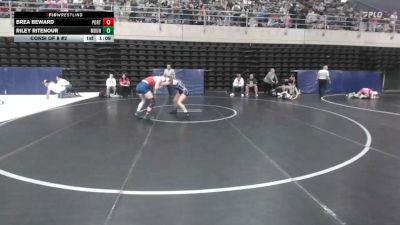 132 lbs Consi Of 8 #2 - Brea Beward, Port Royal vs Riley Ritenour, Mount Pleasant