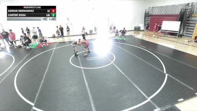 132 lbs Cons. Semi - Carter Sosa, LAWC vs Adrian Hernandez, Canyon Springs