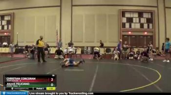 78 lbs Quarterfinals (8 Team) - Christian Corcoran, Team Gotcha vs Julius Feliciano, Shore Thing