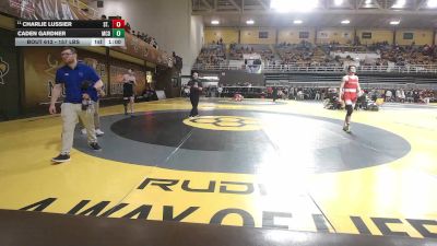 157 lbs Consi Of 16 #2 - Charlie Lussier, St. Paul's School vs Caden Gardner, McDonogh