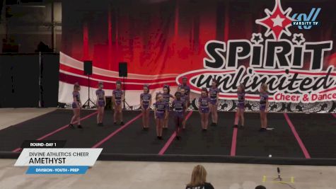 Divine Athletics Cheer - Amethyst [2024 L2.2 Youth - PREP Day 1] 2024 Spirit Unlimited Harrisburg Challenge