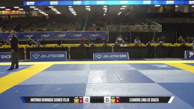 Antonio Henrique Gomes Felix vs Leandro Lima De Souza 2026 Pan Jiu Jitsu IBJJF Championship