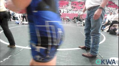 74-78 lbs Semifinal - Elijah Knight, Harrah Little League Wrestling vs Azalea Pennington, Henryetta Knights Wrestling Club