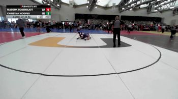 134-H lbs Consi Of 32 #2 - Maddox Rosenblatt, St. Joe's Prep vs Christian Hoopes, Patriot Club