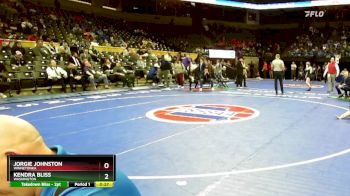 130 Class 2 lbs Cons. Round 3 - Jorgie Johnston, Winnetonka vs Kendra Bliss, Washington