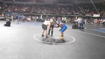 D 1 285 lbs Cons. Round 3 - Julian Blanchard, St. Amant vs Amar Holman, Sulphur
