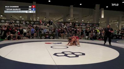 72 kg Champ. Rd Of 16 - Julia Chambers, Hawks Wrestling Club vs Tiffani Baublitz, Penn/Nyac