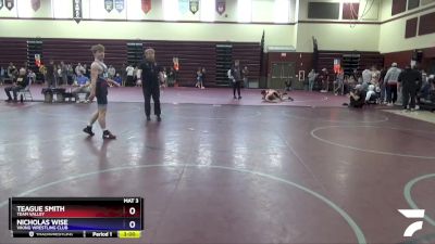 Junior-3 lbs Rr2 - Teague Smith, Team Valley vs Nicholas Wise, Viking Wrestling Club