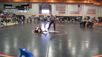 N-16 lbs Quarterfinal - Andrew Smith, Mission Athletics vs Gable Osterhout, Hammerin Hawks