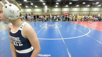 48 lbs Rr Rnd 1 - Gracelynne Maguire, Primus WC - GHSE vs Isla Silva, South Hills Wrestling Academy - GHSE