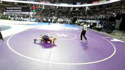 I-132 lbs Cons. Semi - Cullen Edwards, St. Francis vs Eliezer Sanchez, Central Islip