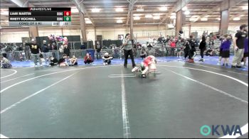55 lbs Consi Of 4 - Deckland Dalton, Comanche Takedown Club vs Emily Stowers, Madill Takedown