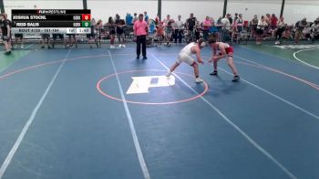 161-164 lbs Champ. Round 1 - Reid Balis, Naperville Wrestling Club vs Joshua Stockl, Yorkville (H.S.)