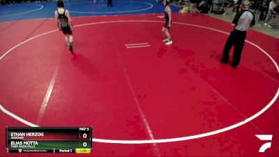 130 lbs Semifinal - Ethan Herzog, Andover vs Elias Motta, Thief River Falls