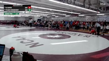 125 lbs 5th Place Match - Cj Davis, Central vs Tyler Chenevert, Augsburg