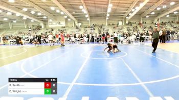 106 lbs Rr Rnd 3 - Gus Smith, Bearcat vs Dominic Wright, Granby Rollers