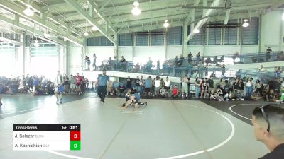 83 lbs Consolation - Jorrdan Salazar, Duran Elite vs Aram Keshishian, Silverback WC