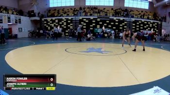 132 lbs Cons. Round 3 - Aaron Fowler, NORTHWEST vs Joseph Altieri, GLENOAK