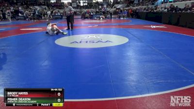 1A-4A 132 Semifinal - Brody Hayes, T. R. Miller vs Fisher Deason, American Christian Academy