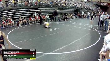 60 lbs Semis & 1st Wrestleback (8 Team) - Boone Miller, Kansas Cobra vs Colesyn Forbes, Nebraska Maize