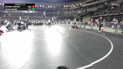 85 lbs 5th Place - Anthony Distano, Dragons vs Julian Caruso, Clearview