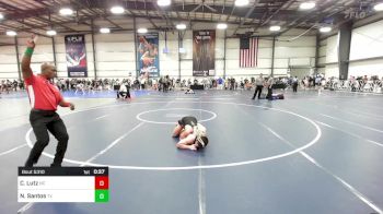 145 lbs Consi Of 32 #2 - Colin Lutz, NC vs Noah Santos, TX