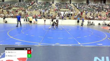 68 lbs Consi Of 8 #1 - Aaron Harris, Georgia vs Rhett Motos, Harris County Wrestling Club