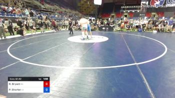 285 lbs Cons 32 #2 - Riley Bryant, Maine vs Preston Shorter, Arizona