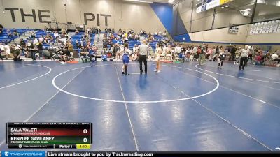 100+ Semifinal - Kenzlee Gavilanez, Fremont Wrestling Club vs Sala Valeti, Champions Wrestling Club