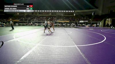 174 lbs Consi Of 32 #1 - Nathan Shaber, Eastern Washington vs Angel De Anda, Ottawa - Arizona