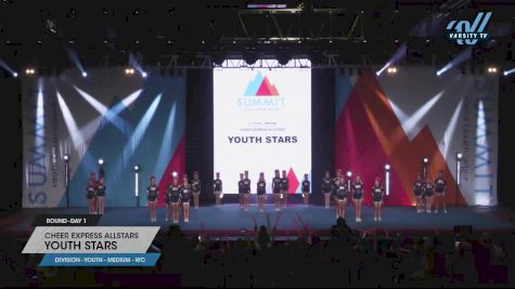 Cheer Express Allstars - Youth Stars [2023 L1 Youth - Medium - WC Day 1] 2023 The Youth Summit