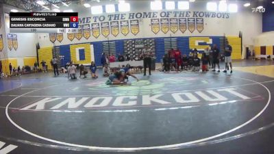 130 lbs Round 1 (6 Team) - Genesis Escorcia, SOWA vs Daliana Cartagena Casiano, Wellington WC