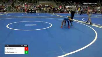 64 lbs Prelims - Jaxon Sanchez, Reign WC vs Maxwell Salisbury, Honey Badger WC