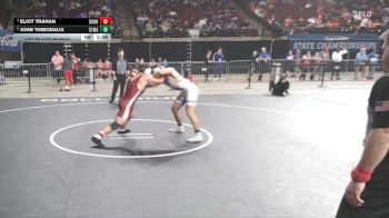 D 3 190 lbs 1st Place Match - Eliot Trahan, Dunham vs John Thibodaux, St. Mary`s