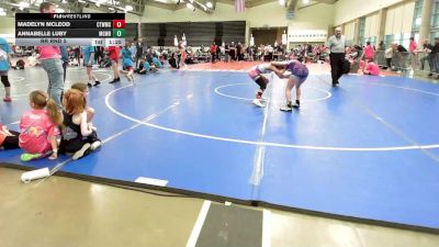 90 lbs Rr Rnd 5 - MADELYN MCLEOD, CT Whale Girls vs Annabelle Luby, MGW Surf Savages